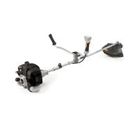 Decespugliatore a scoppio Alpina ABR 32 D - Motore da 32,6 cc, manico da bicicletta, doppia bretella, testina in nylon, spazzola in metallo, sistema di avviamento facilitato, ideale per erba incolta e