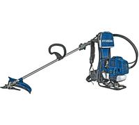 Decespugliatore a scoppio zaino spalla zainato Hyundai 2 tempi 52cc tagliaerba