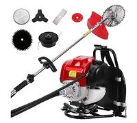 Decespugliatore a Zaino Multifunzione 6 in 1 4 Tempi 35 (140FA) Tagliaerba a Benzina con Motore(35 Set)