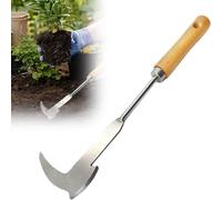 Decespugliatore di crepe sui marciapiedi | Estrattore di a L per giardino | Accessorio multifunzione per rimuovere le erbe nei giardini e nei prati