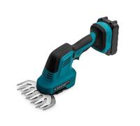 Decespugliatore elettrico, 2 IN1 Tagliasiepi Elettrico Cordless Palmare Decespugliatore Attrezzo Da Giardino Per Batteria 18 V per la cura del prato, controllo delle erbacce(2 Batteries)