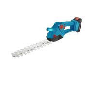 Decespugliatore elettrico, 2 Tagliasiepi A Batteria E Arbusti Per Tosaerba Caricabatterie Incluso per la cura del prato, controllo delle erbacce(Blue,No battery)