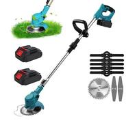 DECESPUGLIATORE ELETTRICO A BATTERIA LITIO 36V TAGLIAERBA TAGLIABORDI RASAERBA