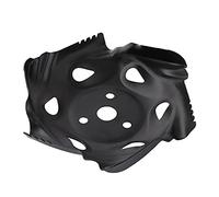 Decespugliatore in metallo da 24,1 cm con ruote con bordi arrotondati, misura universale per tosaerba, decespugliatore da giardino e cortile, strumento per tagliare erba in acciaio