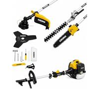 Decespugliatore KROMA 4 in 1 52cc Tagliasiepi Motosega Potatore Asta Professionale