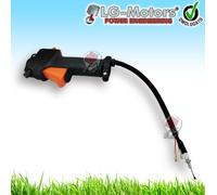 DECESPUGLIATORE MANOPOLA GAS IMPUGNATURA ACCELLERATORE 26MM CON ASTA FILO CAVO