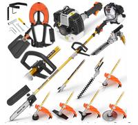 Decespugliatore Motore Benzina 5,2PS 7in1 Cesoia Siepi Pruners Accessori