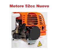 Decespugliatore Motore ricambio 52cc 2 Tempi trivella universale