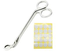 Decespugliatore per stoppini, in acciaio inox, stoppini in acciaio inox, stoppini, stoppini, lampada a olio, accessori per candele, si estende in profondità nelle candele, impedisce la formazione di