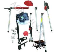 decespugliatore super motore 62cc 6 in 1 con fresatore