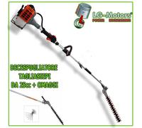 Decespugliatore TAGLIA SIEPI TAGLIA RAMI 25cc con motore a scoppio 2t divisibile