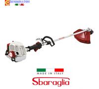 Decespugliatore Tagliabordi a Scoppio 52 cc Benzina SBARAGLIA Motore 2 Tempi E2