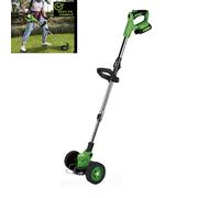 DECESPUGLIATORE TAGLIAERBA ELETTRICO A BATTERIA 21V 3 IN 1 CON RUOTE LAME 08212