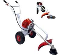 Decespugliatore/Tagliaerba/Rasaeraba a scoppio 63cc motore 2 tempi carrellato