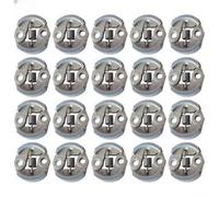 Decespugliatori a frizione per tosaerba metallurgico, 52 mm, per tagliaerba e tagliasiepi, robuste molle in metallo resistenti all'usura per attività di taglio efficienti in casa Garde