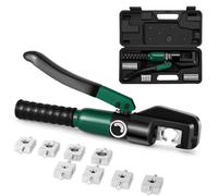 Dechengbao Crimpatrice per capicorda idraulica 6-70mm² kit di attrezzi per cavi
