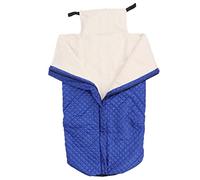 Dechoga Coperta per sedia a rotelle, Scaldamuscoli Foderati in Pile Avvolgente, Gambe con Cerniera per Adulti addensare calda Foderata Impermeabile Accessori per il paziente anziano (blu)