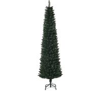 DecHome Albero di Natale Artificiale Alto Base Pieghevole 380 Rami 180cm Verde