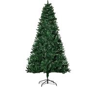 DecHome Albero di Natale Artificiale Pieghevole Base Rimovibile 210cm Verde
