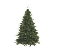 ALBERO NATALE COURMAYEUR H.210CM 1534 RAMI VERDE ARTIFICIALE FOLTO INTERNO