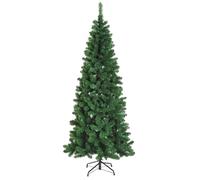 DecHome Albero di Natale h. 210 cm 631 Rami Fo lti Verde - 830183