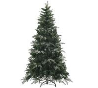DecHome Albero di Natale Innevato con 850 Rami ø110x180 cm Verde