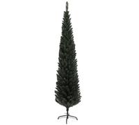 DecHome Albero di Natale Slim Alto 195 cm con 390 Rami