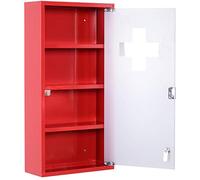 DecHome - Armadietto Medicinali, Cassetta Pronto Soccorso, 60x30x12 cm