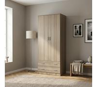 505332 Q.TA' 1 ARMADIO SPACE 2+2C OLMO 80X52X190CM