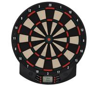 DecHome Bersaglio Freccette Elettronico 6 Freccette 44x39.5x 2.2cm Nero 43-A7BK