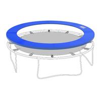 DecHome Bordo di protezione per trampolino Ø305 cm Blu A21007AO69