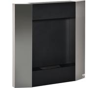 DecHome Camino Bioetanolo da Parete con Serbatoio 0.7L e Copertura 20mq