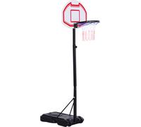DecHome Canestro da Basket da Esterno Supporto Altezza Regolabile Acciaio A61003