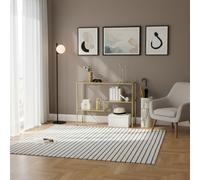 DecHome Consolle Ingresso a 3 Ripiani Acciaio e Vetro Temperato 100x32x76 cm Oro