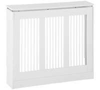 DecHome Copritermosifone a Doghe Moderno ed Elegante 90x18x84cm Bianco