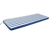 DecHome Cuscino Sao Tome 150 Fantasia Riga in Poliestere cm 150x45 Blu