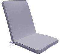 DecHome Cuscino Sao Tome Medio in Poliestere cm 95x44 Grigio CU805639