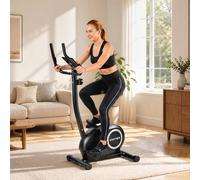 DecHome Cyclette con Resistenza Magnetica a 8 Livelli Bluetooth App Nero