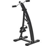 DecHome Cyclette Fitness in Acciaio Schermo a LED Regolabile Nero A50158BK