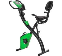 DecHome Cyclette Pieghevole 2 in 1 Schermo LCD Verde 196GNA90