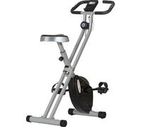 DecHome Cyclette Pieghevole Magnetica 8 Livelli Display LCD Grigio/Nero GYEF271
