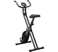 DecHome Cyclette Professionale Resistenza e Altezza Regolabile Nero 165W121F