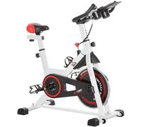 DecHome Cyclette Professionale Spin Bike con Schermo LCD e Portabicchieri Volano 8kg - 146V01A90