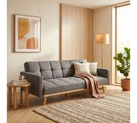DecHome Divano Letto 3 Posti Tessuto 213x84x84 cm KJ3864 Cocoon Grey-17