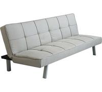 DecHome Divano Letto Achille in Tessuto 178x80x71cm Colore Grigio - HF807090