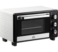 DecHome Fornetto Elettrico 16L Temperatura Regolabile e Timer 3 Metodi di Cottura e Accessori 1400W colore Bianco - 420WTS446