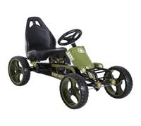 DecHome Go Kart a Pedali per Bambini 3-6 Anni Sedile Regolabile Verde 25A573F