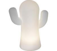 LAMPADA DA TAVOLO PER ESTERNO CACTUS A BATTERIA BIANCO RICARICABILE ø16x21h CM