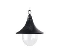 Lanterna Galatea con catena Nera 26xH36cm in alluminio pressofuso