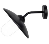 Lanterna a muro Ninfea per esterno in alluminio Nero 30cm attacco E27